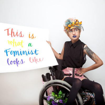 feminist riya wheelchair disability activist