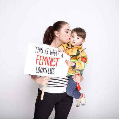 feminist lady satan baby